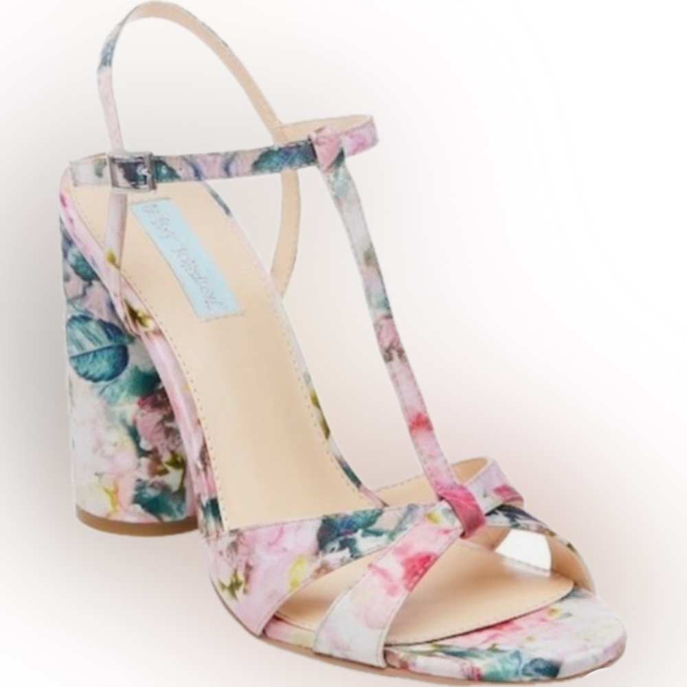 Betsy Johnson Luisa Floral Women's Heels